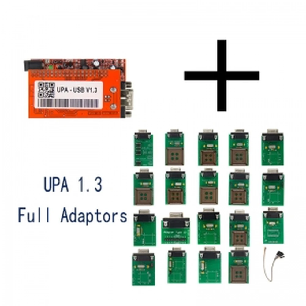 UPA USB Programmer V1.3 mit Komplettadaptern und NEC-Funktion