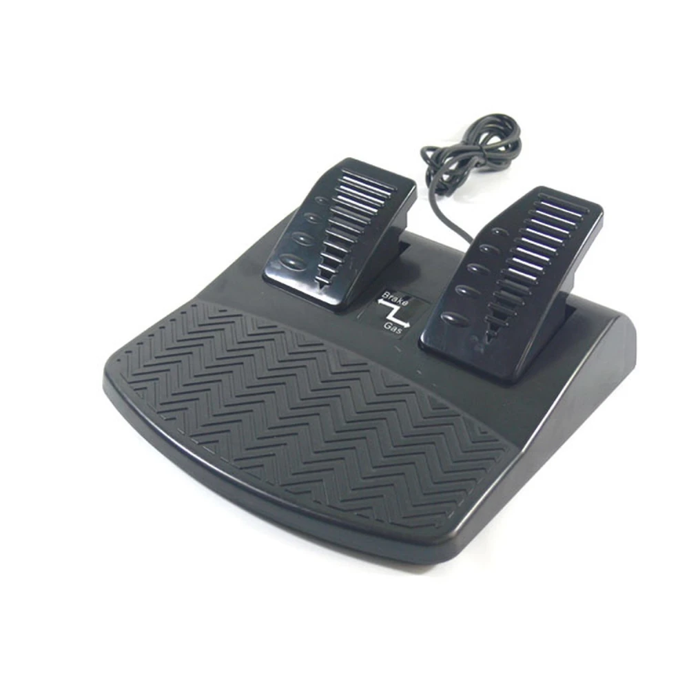 Kompatibles Rennlenkrad mit Gängen und Pedalen für PS3, PS2 und PC