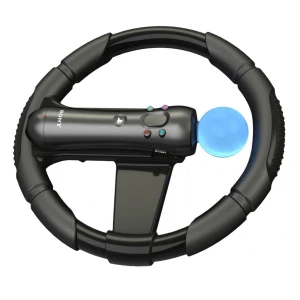 Lenkrad für PlayStation Move PS3 mit realistischem Design und rutschfestem Griff