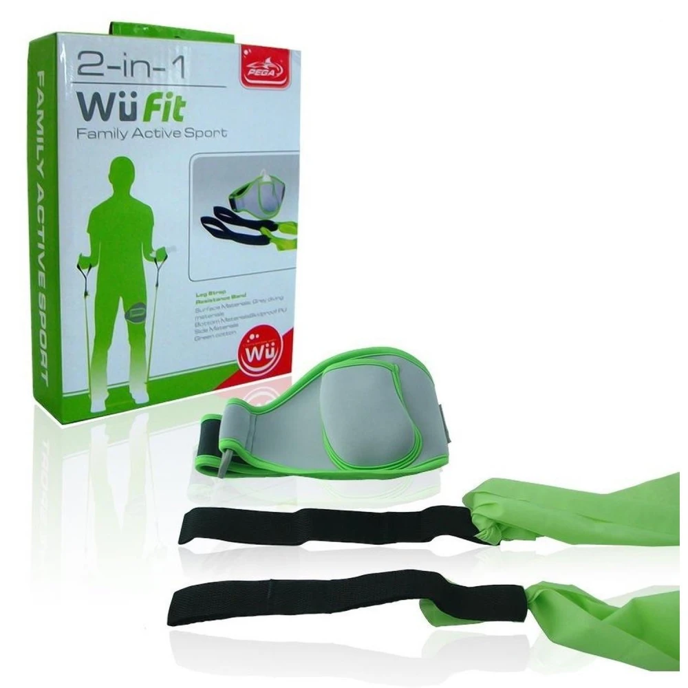 Accesorios fitness Wii 2 en 1 Active Sports Pack para consola Nintendo Wii
