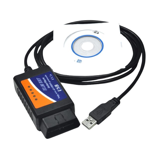 ELM327 USB mit Kabel und Software-CD